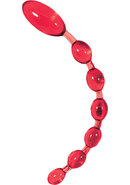Asian Anal Eggs Anal Beads - Red