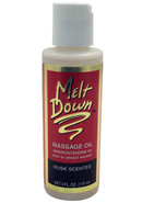 Meltdown Sensuous Massage Oil For Men Musk 4oz